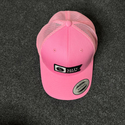 Salty Crew Pink Trucker Hat