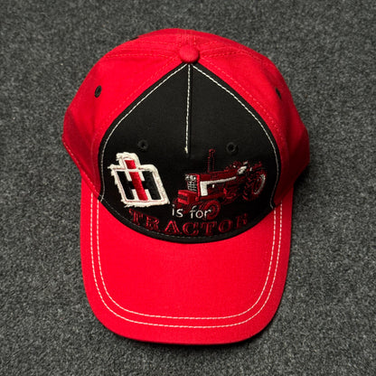 International Harvester (IH) "T is for Tractor" Toddler Cap ( KIDS CAP AGE 6-18 )