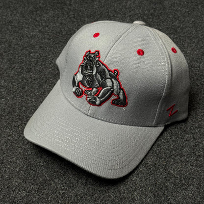 Fresno State Bulldogs Mens Grey Z11 Fitted Cap  (M size )
