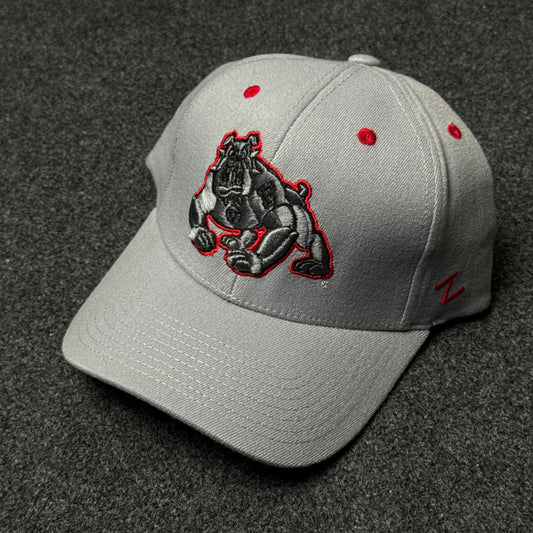 Fresno State Bulldogs Mens Grey Z11 Fitted Cap  (M size )