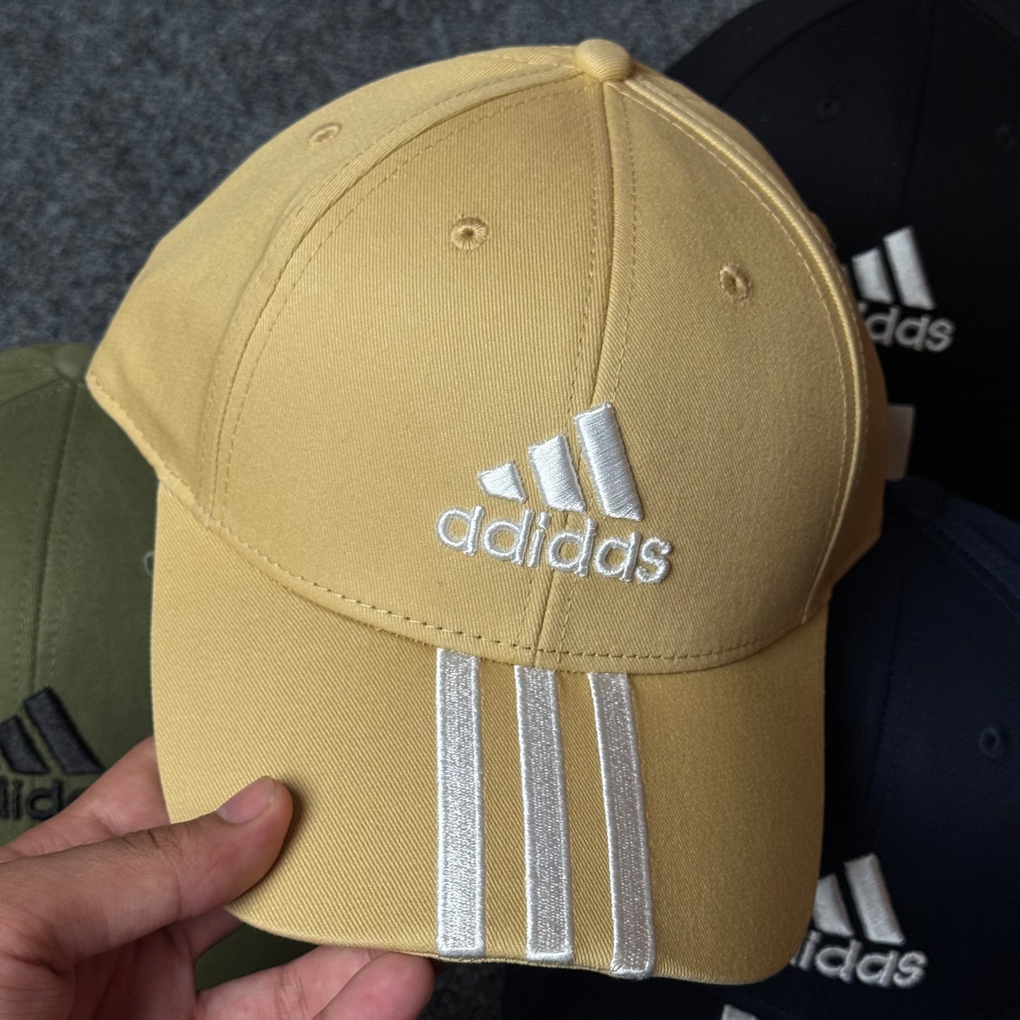 Adidas Stripe Baseball Cap