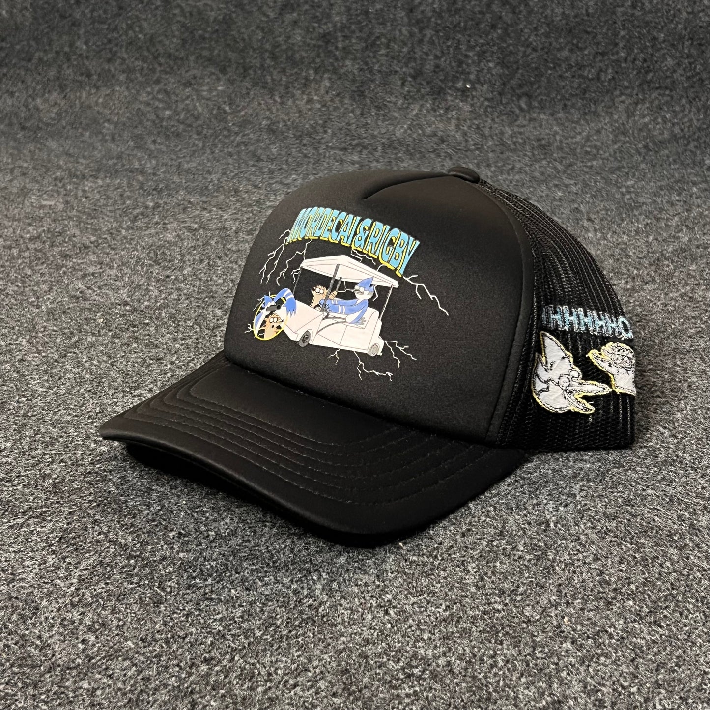 Regular Show Mordecai & Rigby Trucker Hat