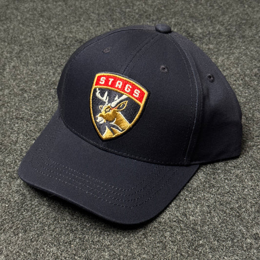 Fairfield University Stags "Legacy Shield" Navy Cap ( KIDS CAP AGE 6-18 )