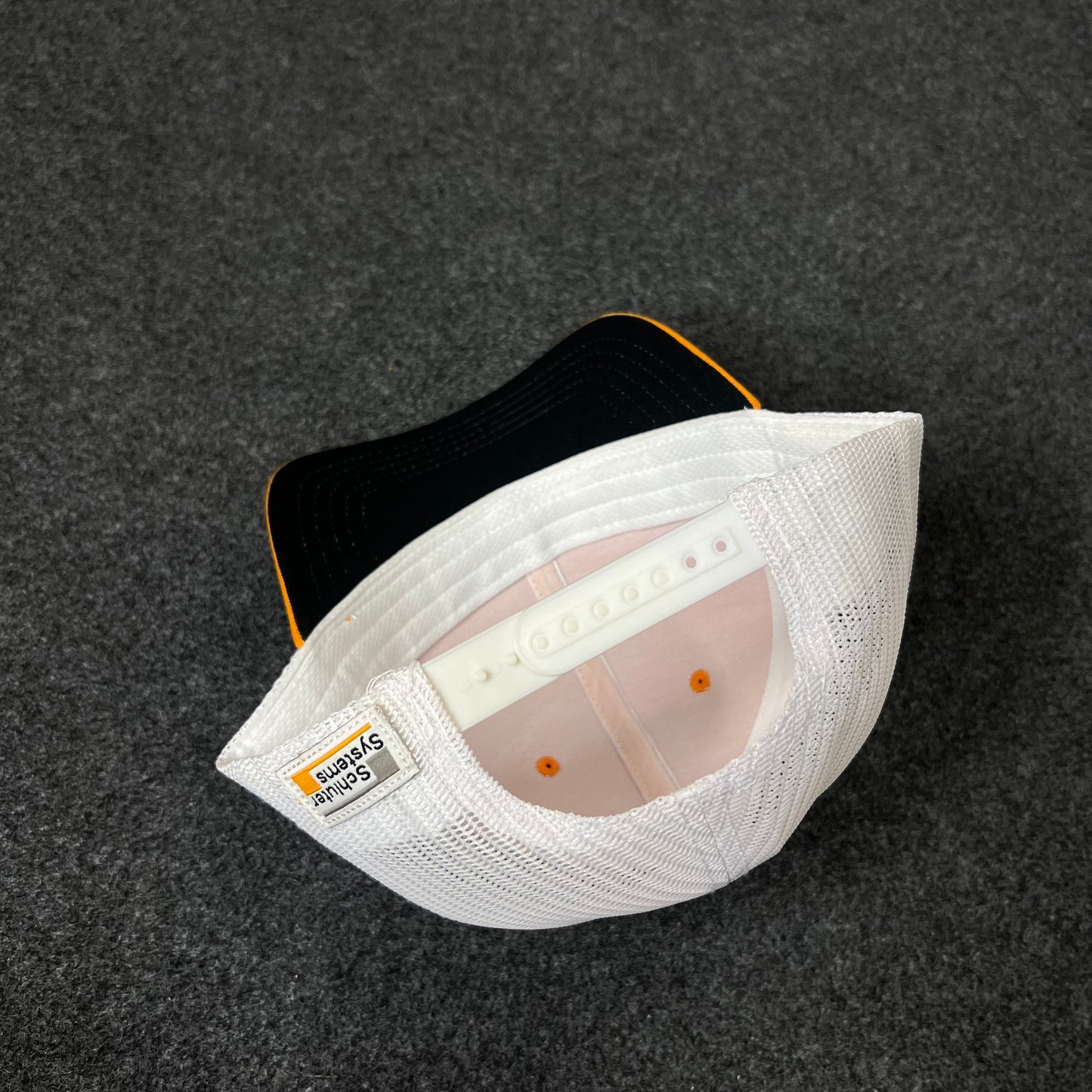 Golden Yellow Glasses Icon Trucker Cap