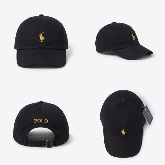 Cotton Twill Ball Cap with Adjustable Strap