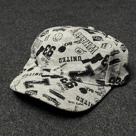Skate Culture "Graffiti Tag" Heather Jersey Cap ( KIDS CAP AGE 6-18 )