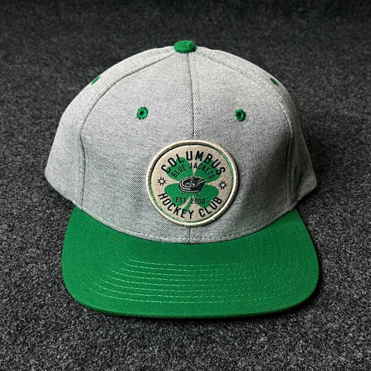 Capelli Sport Clover Club Fitted Cap – Heather Gray & Green