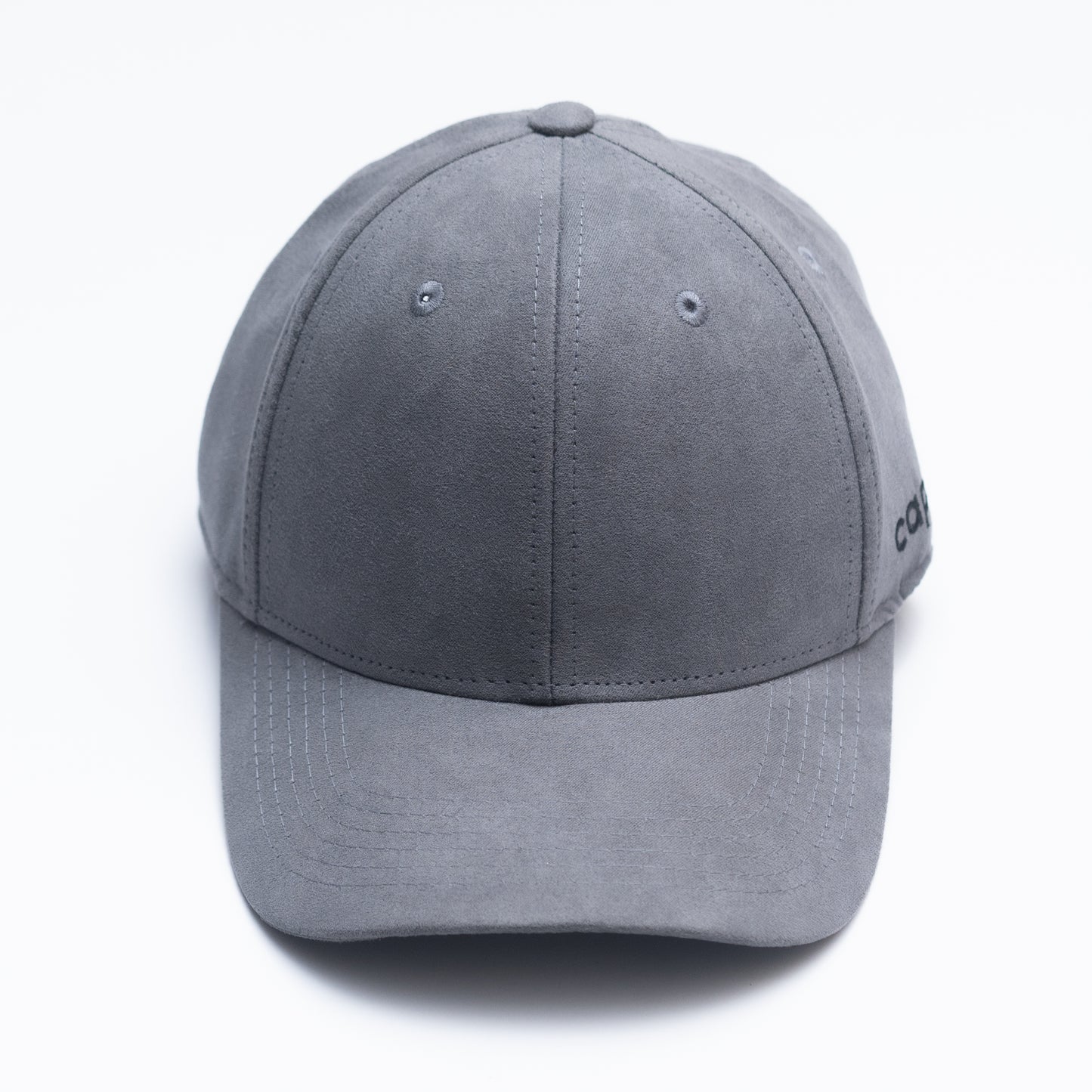 GREY Suede Cap