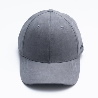 GREY Suede Cap