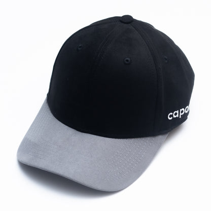 BLACK & GREY Contrast Cap by CAPON