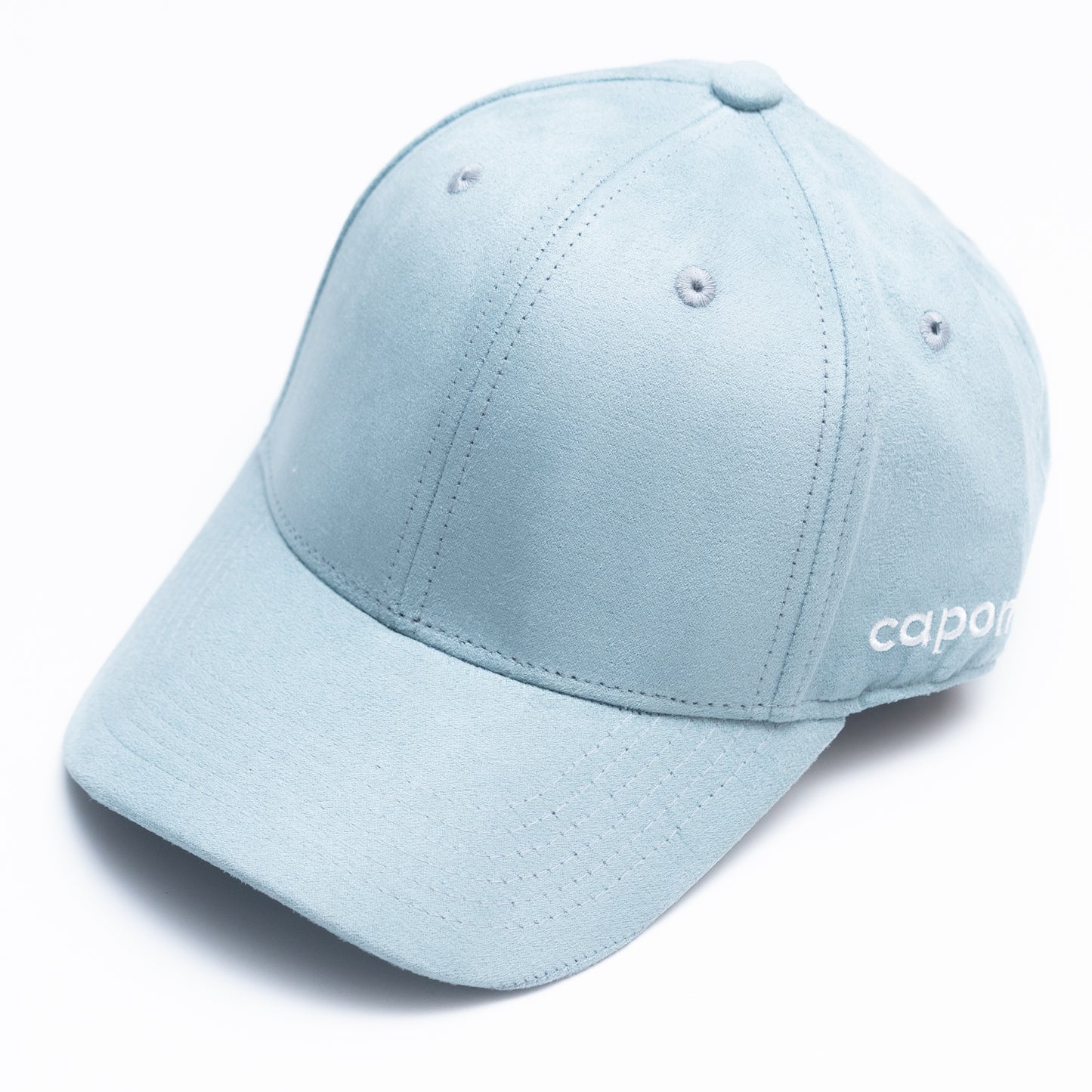 AQUA CYAN Suede Cap