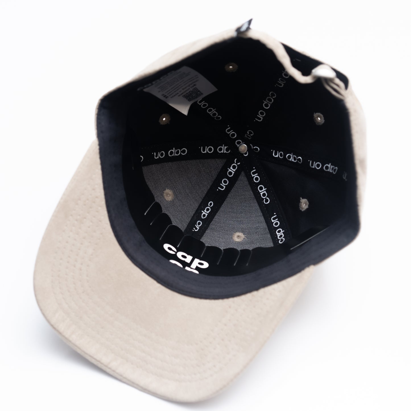 BEIGE Suede Cap