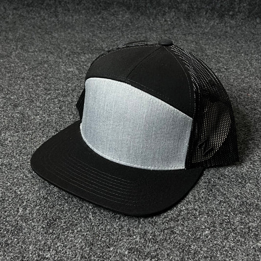 Capelli Sport Blank Trucker Cap – Black & Gray