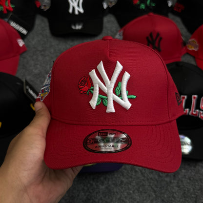 New York Yankees "Rose Edition" 9FORTY A-Frame Snapback Cap