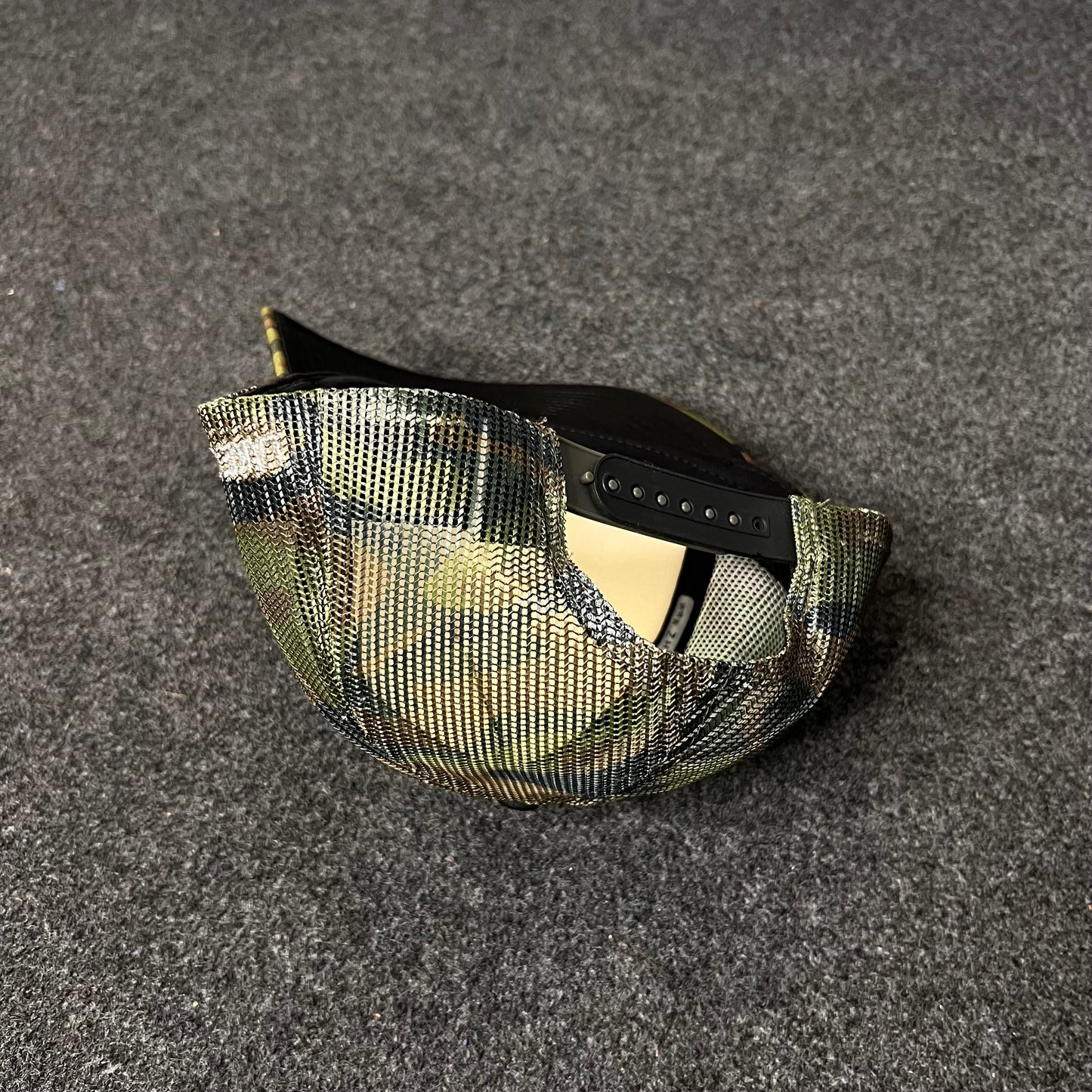 Camo-Patterned Trucker Hat