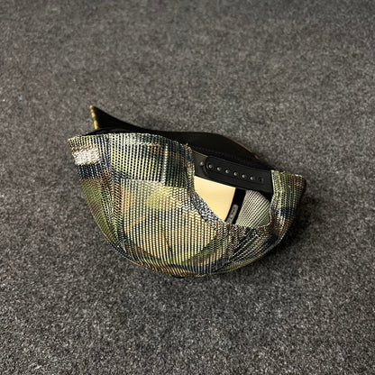 Camo-Patterned Trucker Hat