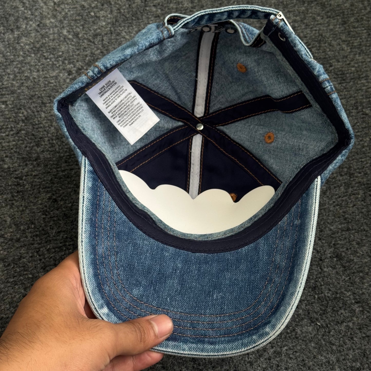Polo Ralph Lauren Acid-Washed Denim Ball Caps