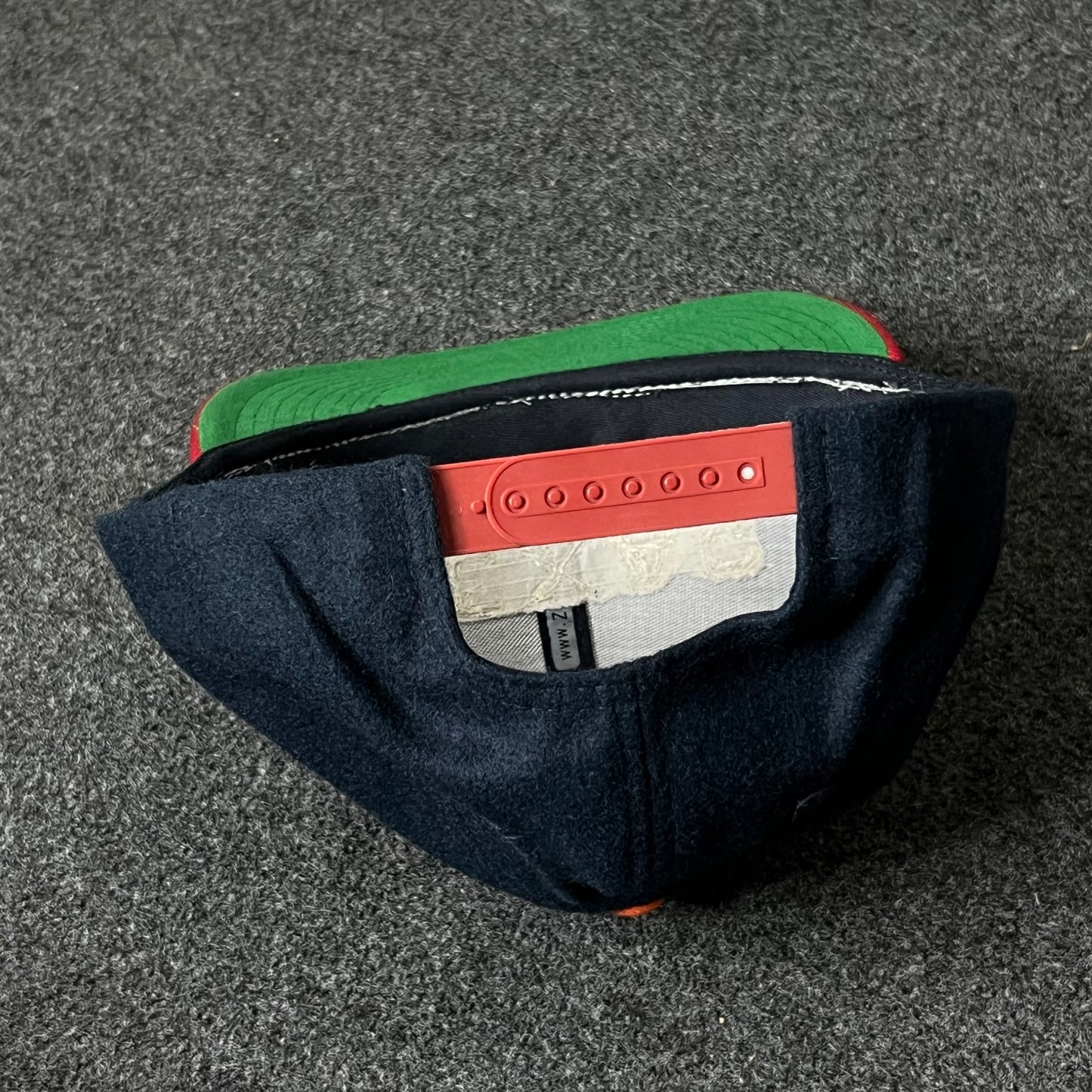 Texas Aggies Flat Cap – Navy & Red & Green