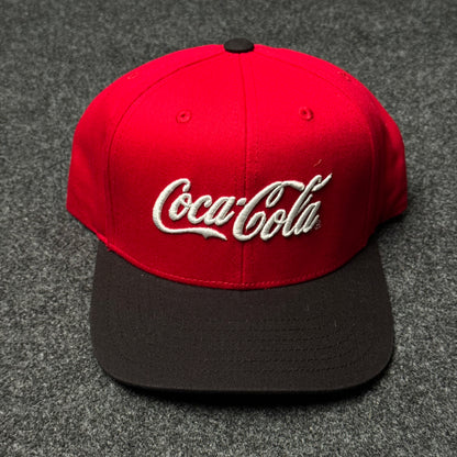 Coca-Cola Classic Script Two-Tone Snapback Cap ( KIDS CAP AGE 6-18 )