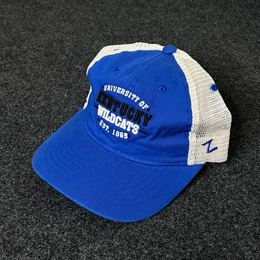 Kentucky Wildcats Trucker Hat – Blue & White Mesh Cap