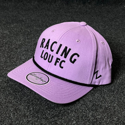 Racing Lou FC Baseball Cap – Lavender & Black