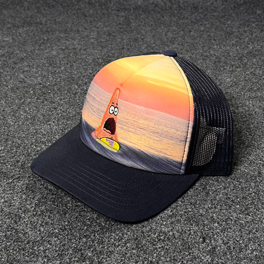 SpongeBob SquarePants Patrick Star adjustable snapback hat.