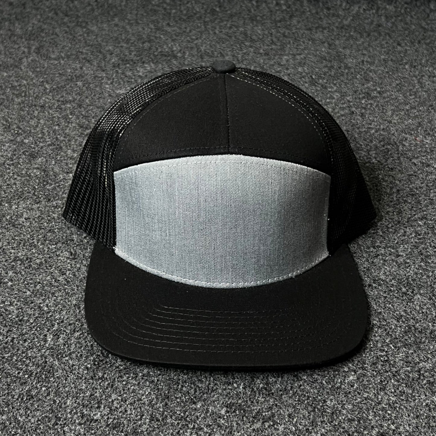 Capelli Sport Blank Trucker Cap – Black & Gray