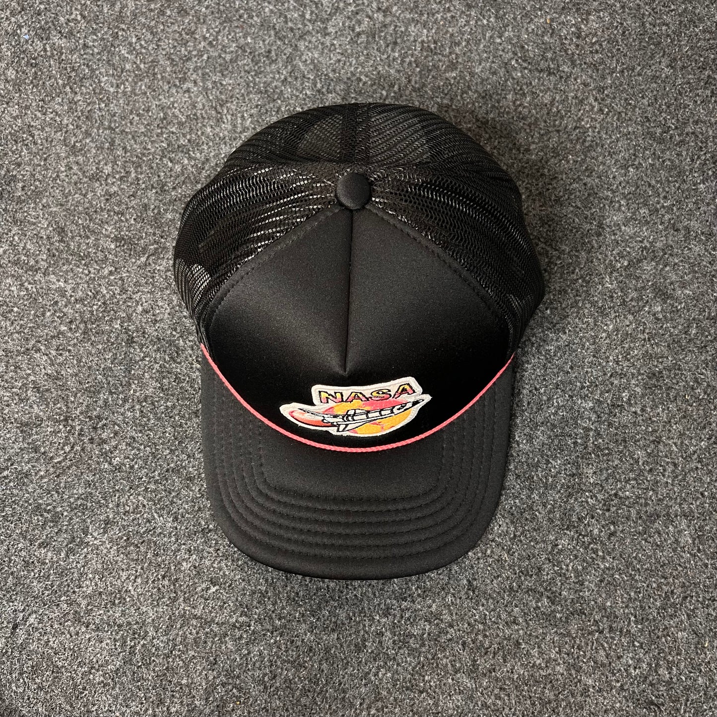 NASA trucker hat.