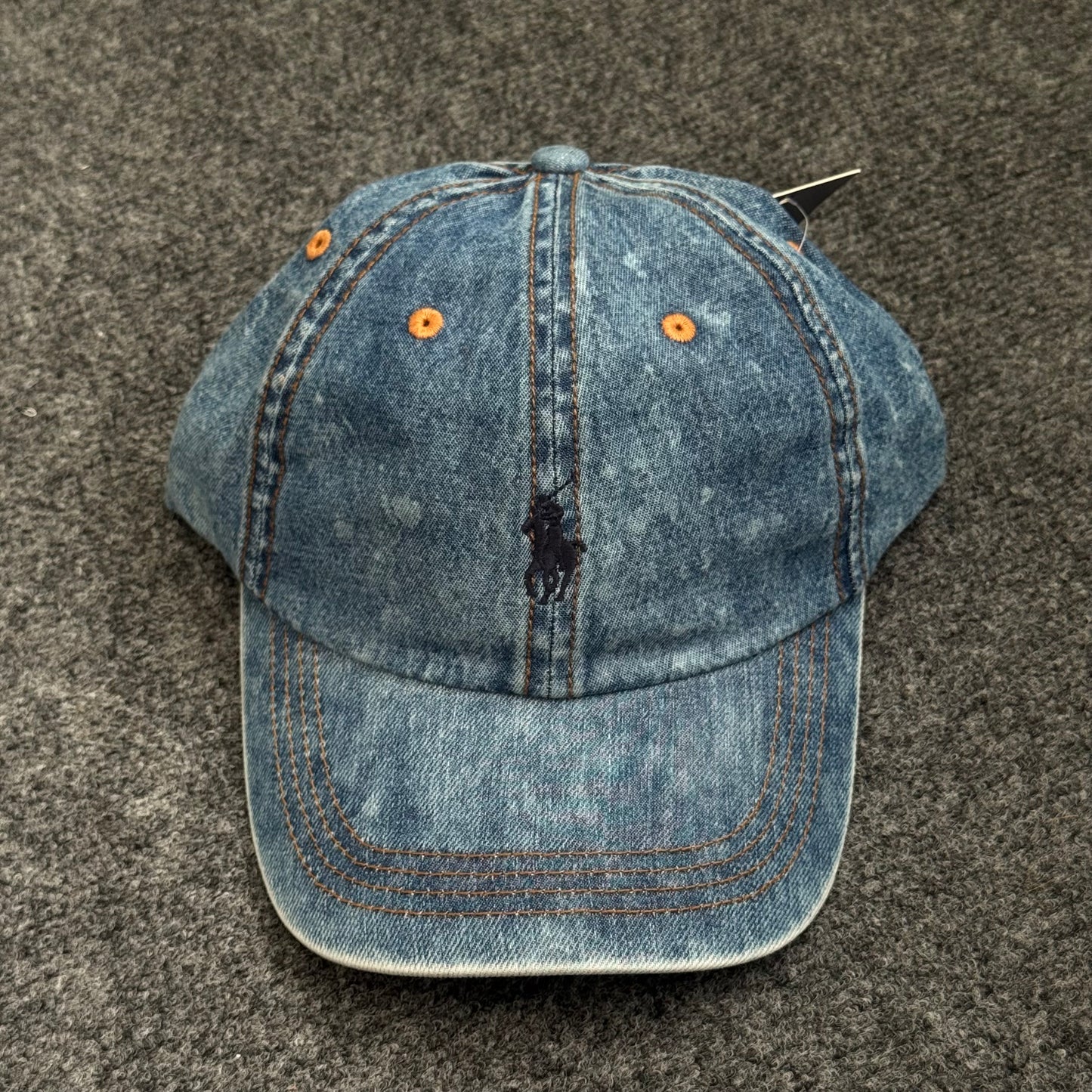 Polo Ralph Lauren Acid-Washed Denim Ball Caps