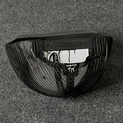 Capelli Sport Antler Flat Cap – Charcoal & Black Mesh