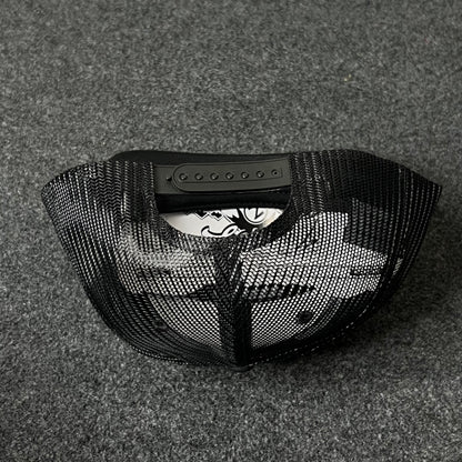 Capelli Sport Blank Trucker Cap – Black & Gray