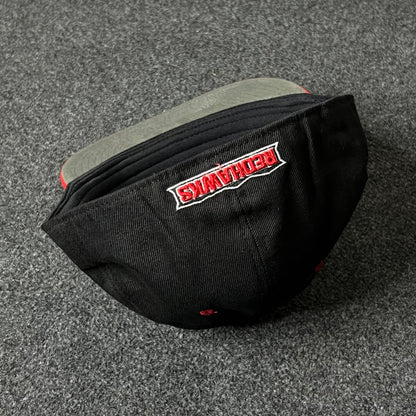Capelli Sport Red Hawk Fitted Cap – Black & Red ( M size )