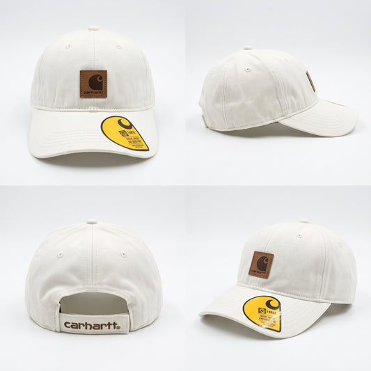 Carhartt Odessa Canvas Caps White