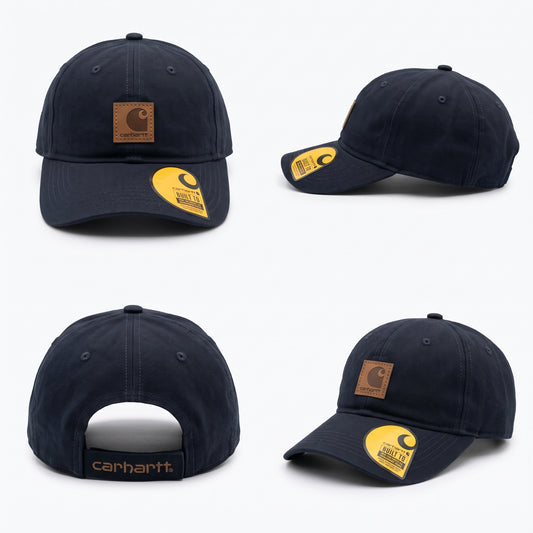 Carhartt Odessa Canvas Caps Navy Blue