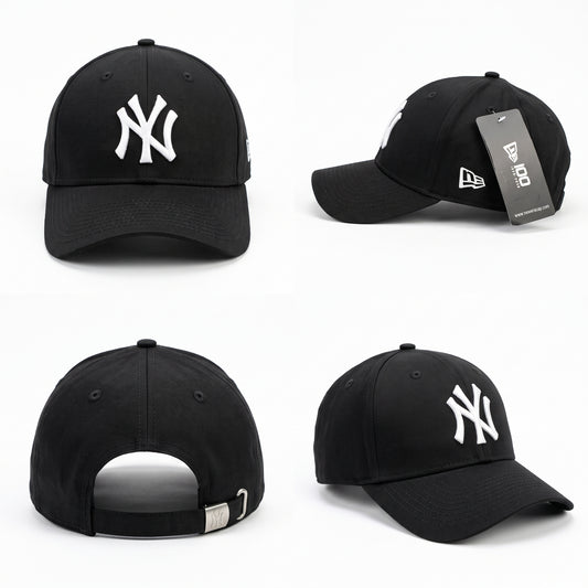 Classic New York Yankees Baseball Cap Black
