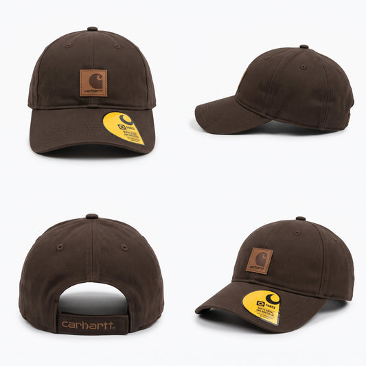 Carhartt Odessa Canvas Caps Coffee