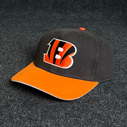 Classic Bengals pride in a two-tone ball cap
