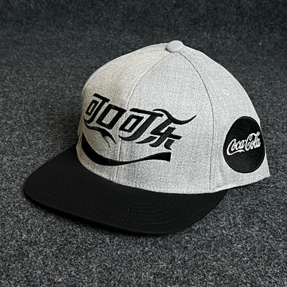 Modern brand style with classic cola flair.