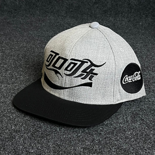 Modern brand style with classic cola flair.