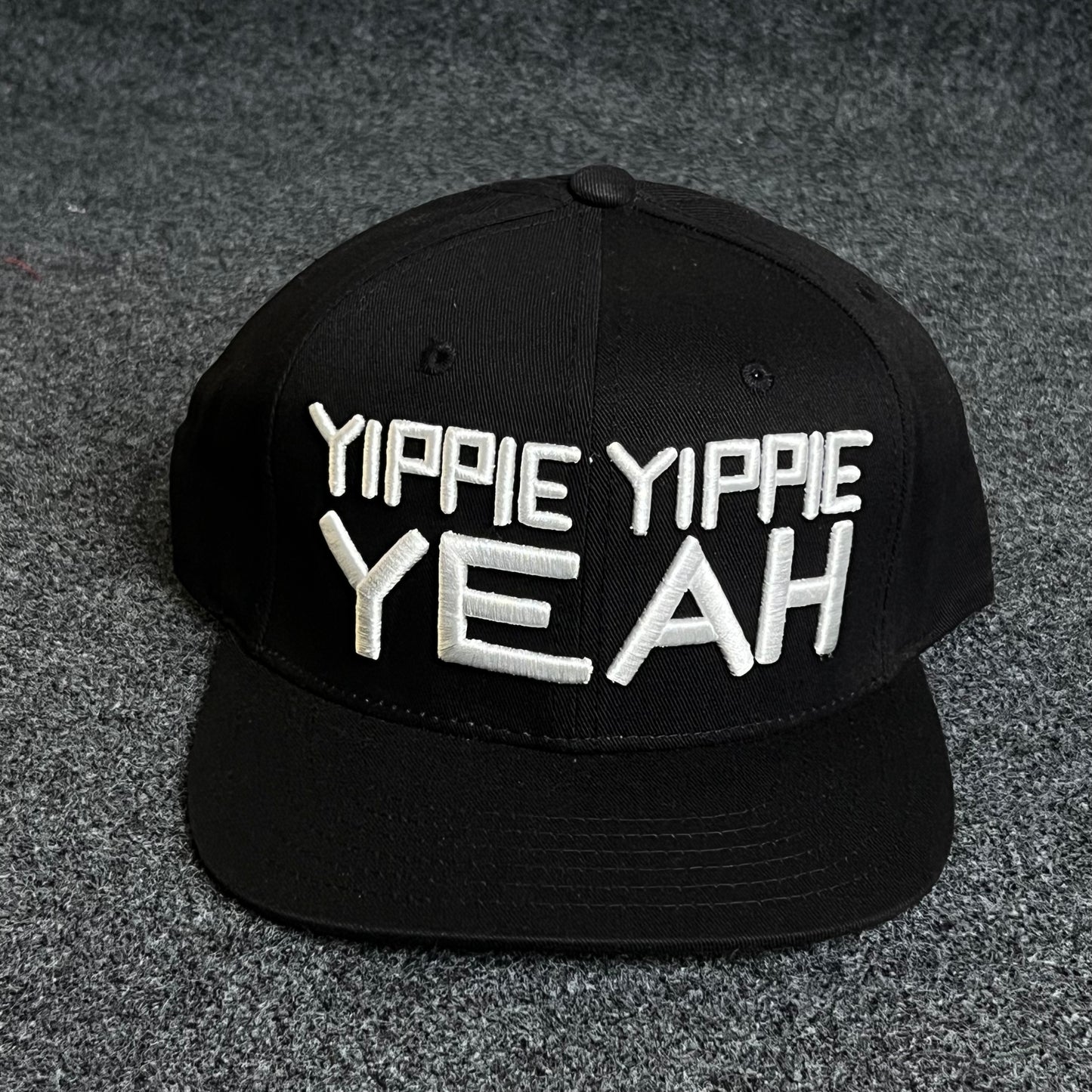 YIPPIE YIPPIE YEAH flat cap