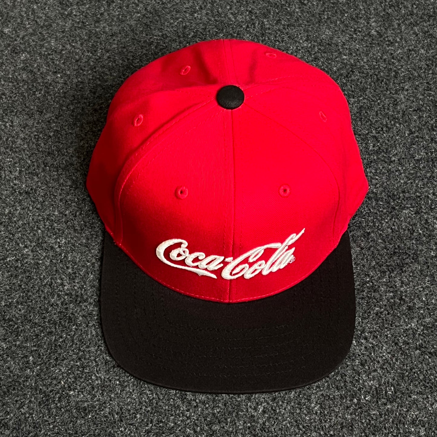 Teenage Coca‑Cola  Snapback Cap ( KIDS CAP AGE 6-18 )