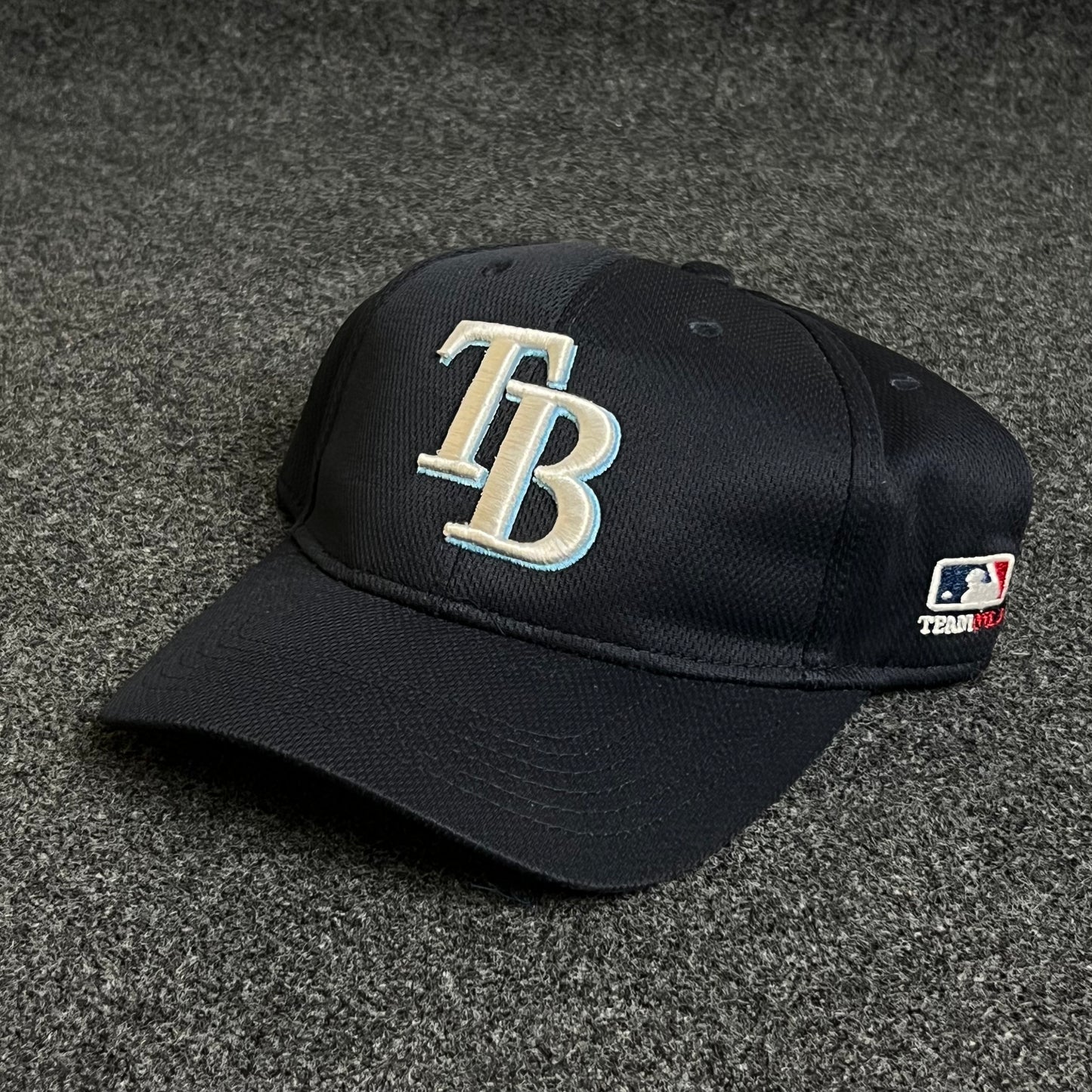 Teenage  "TB"  Navy Blue Baseball Cap  ( KIDS CAP AGE 6-18 )