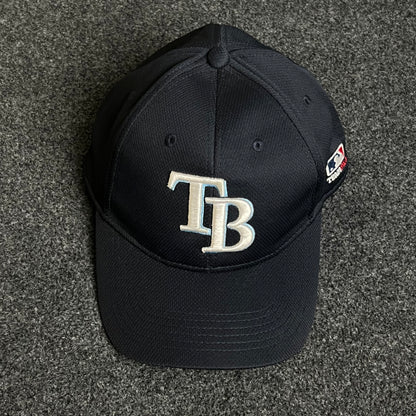 Teenage  "TB"  Navy Blue Baseball Cap  ( KIDS CAP AGE 6-18 )