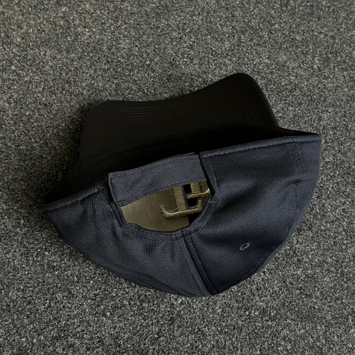 Teenage  "TB"  Navy Blue Baseball Cap  ( KIDS CAP AGE 6-18 )