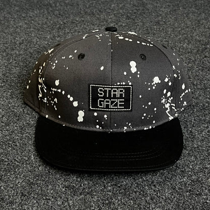 Teenage STAR GAZE  Black Baseball Cap ( KIDS CAP AGE 6-18 )