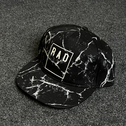 Teenage RAD Black Snapback Cap  ( KIDS CAP AGE 6-18 )