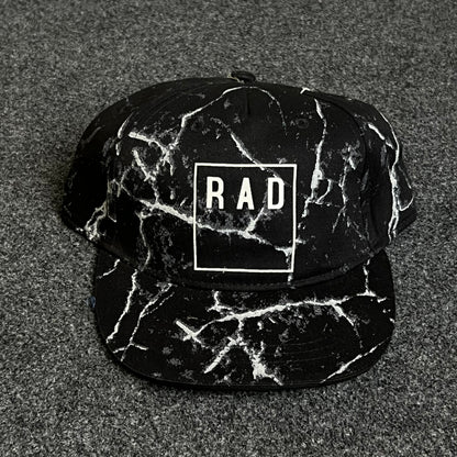Teenage RAD Black Snapback Cap  ( KIDS CAP AGE 6-18 )