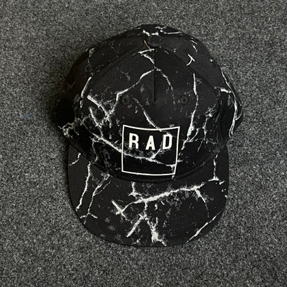 Teenage RAD Black Snapback Cap  ( KIDS CAP AGE 6-18 )