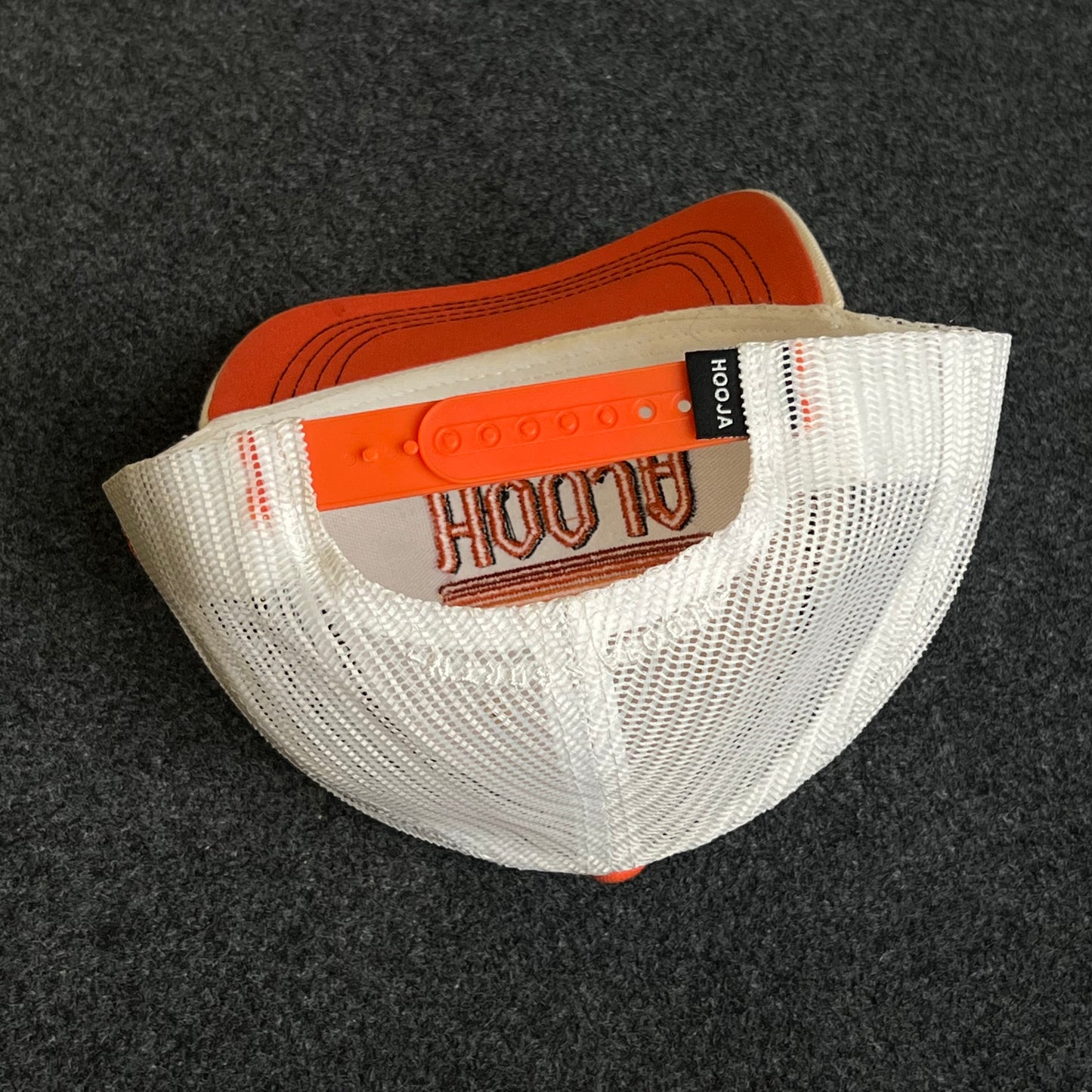 Teenage HOOJA Light Beige & White Mesh Trucker Cap ( KIDS CAP AGE 6-18 )