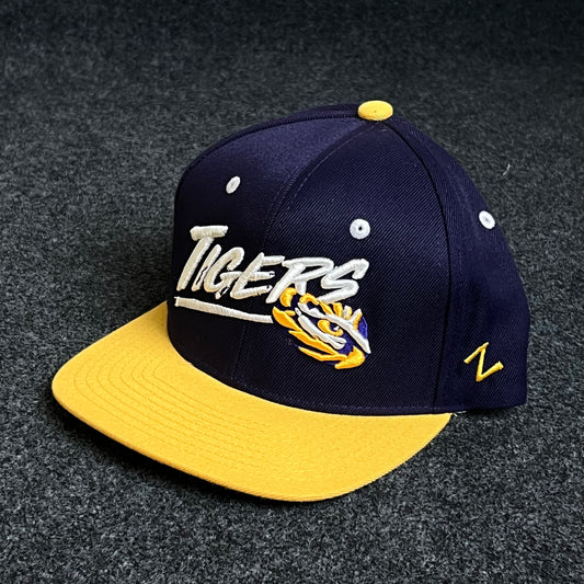 Teenage LSU Tigers Retro Snapback Hat  ( KIDS CAP AGE 6-18 )